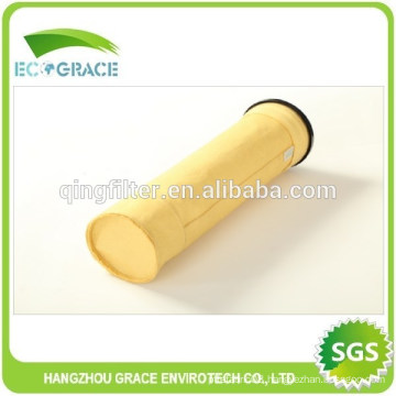 High tempreture resistance Aramid filter bag used in asphalt plant for dust collecting